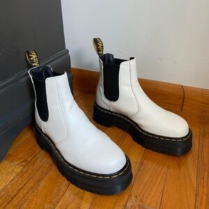 Dr. Martens 2976 quad platform boots. Size women’s 7.